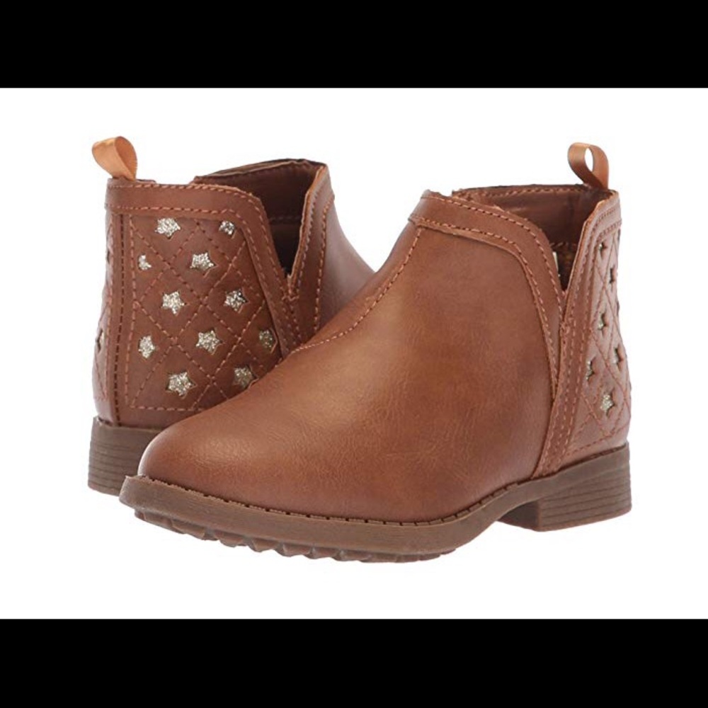 Oshkosh B’gosh Ivy girls ankle boot sparkle stars